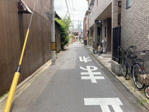 革堂図子（こうどうのずし）通り